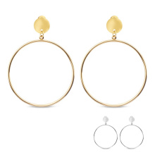Morden Fashion Individual Statement Stainless Steel Dangle Earring Women Jewelry Accessories